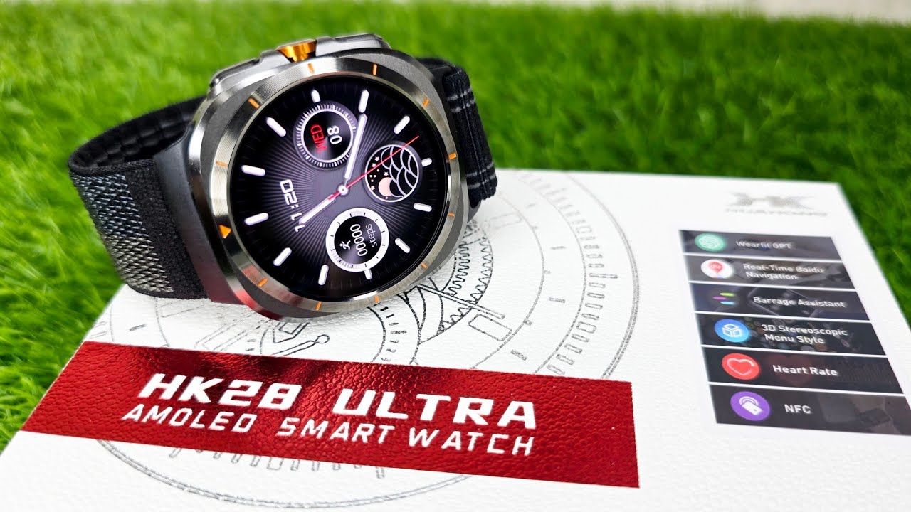 Hk28 Ultra Smartwatch (Unboxing & Detail Review)