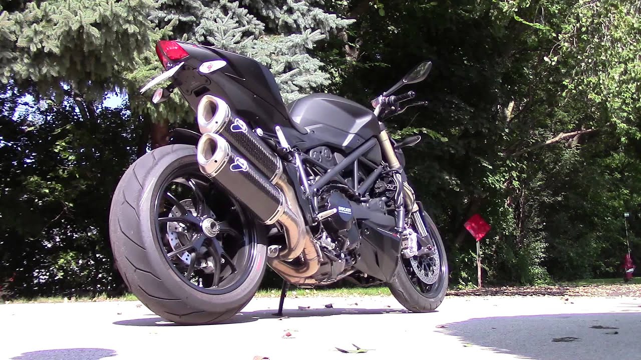 Ducati Streetfighter 848 Exhaust: Stock vs. Termignoni