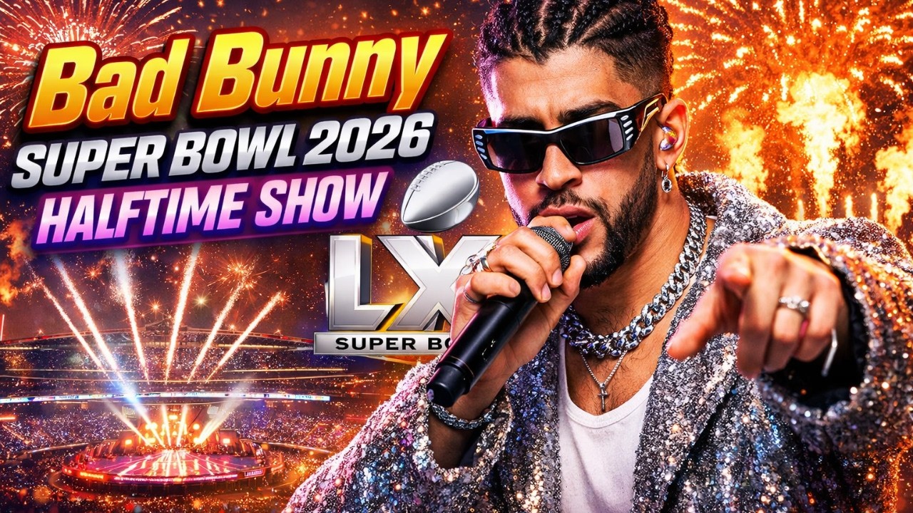 Bad Bunny Super Bowl LX  Half Time Show 2026  #superbowl #badbunnysuperbowl #superbowlhalftime