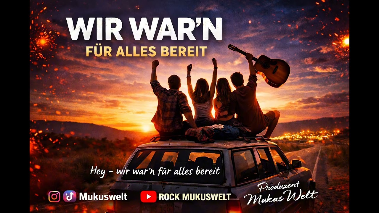 WIR WAR'N FÜR ALLES BEREIT (Pop-Rock Version) – Mukuswelt | Powerful German Rock Anthem