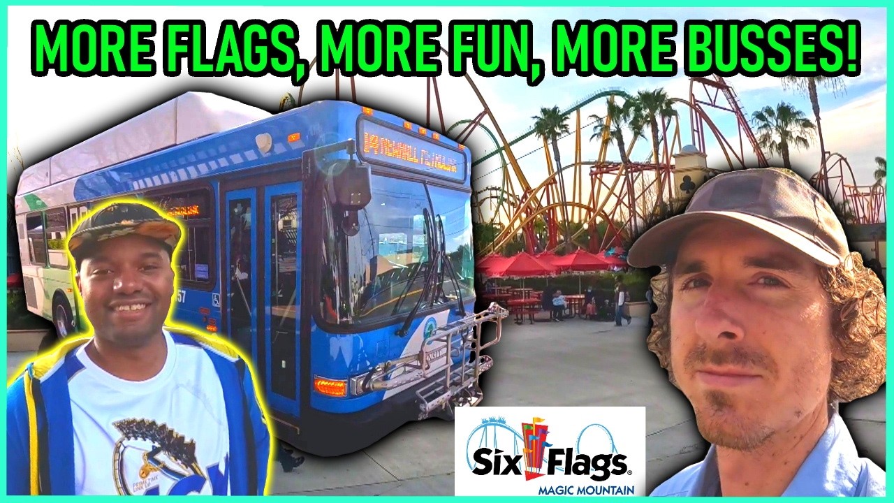 Можно ли добраться до парка развлечений Six Flags Magic Mountain на общественном транспорте?