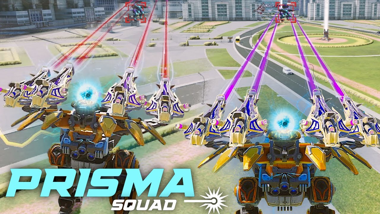 Bagliore Prisma Squad Is TERRIFYING... Deadliest 1100m Sniper In The Game | War Robots