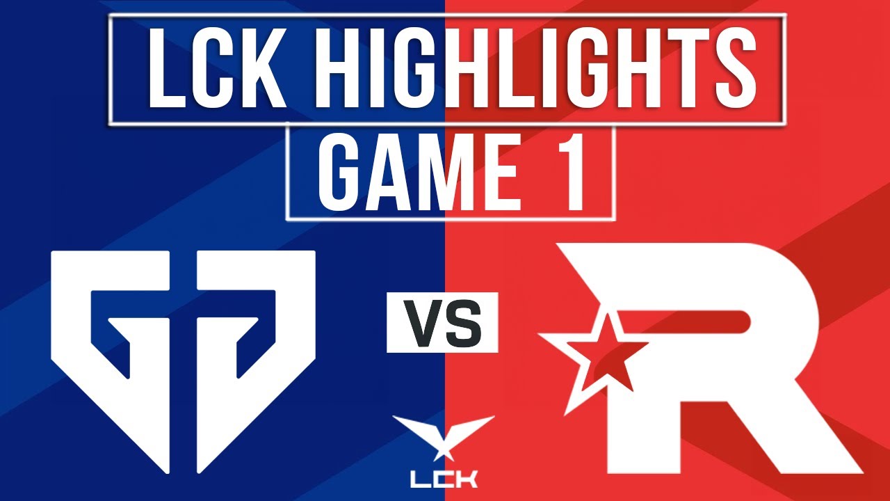 GEN vs KT Highlights Game 1 | LCK 2025 Playoffs| Gen.G vs KT Rolster