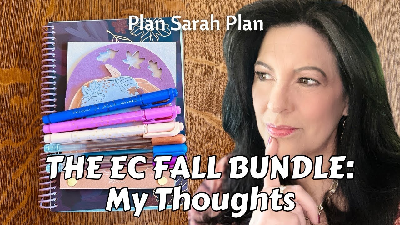 The Fall Bundle from Erin Condren | HONEST REVIEW! | Ideas!