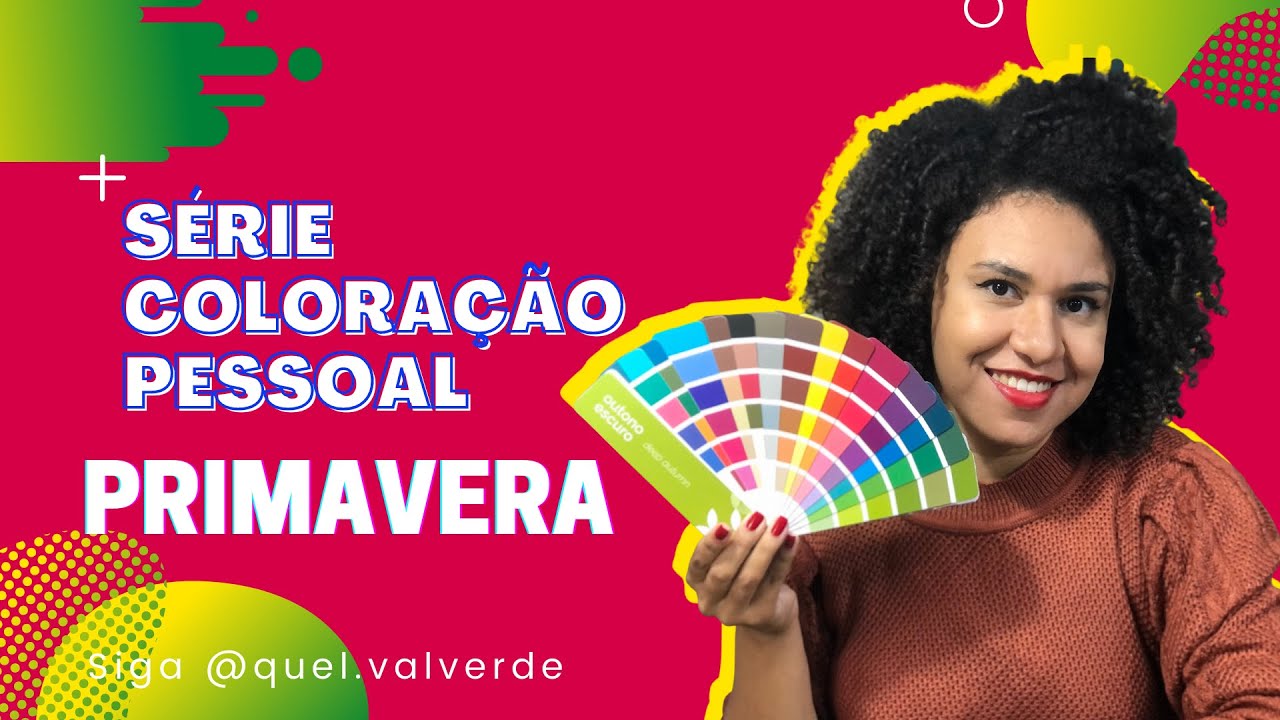 COLORAÇÃO PESSOAL - Cartela de Primavera
