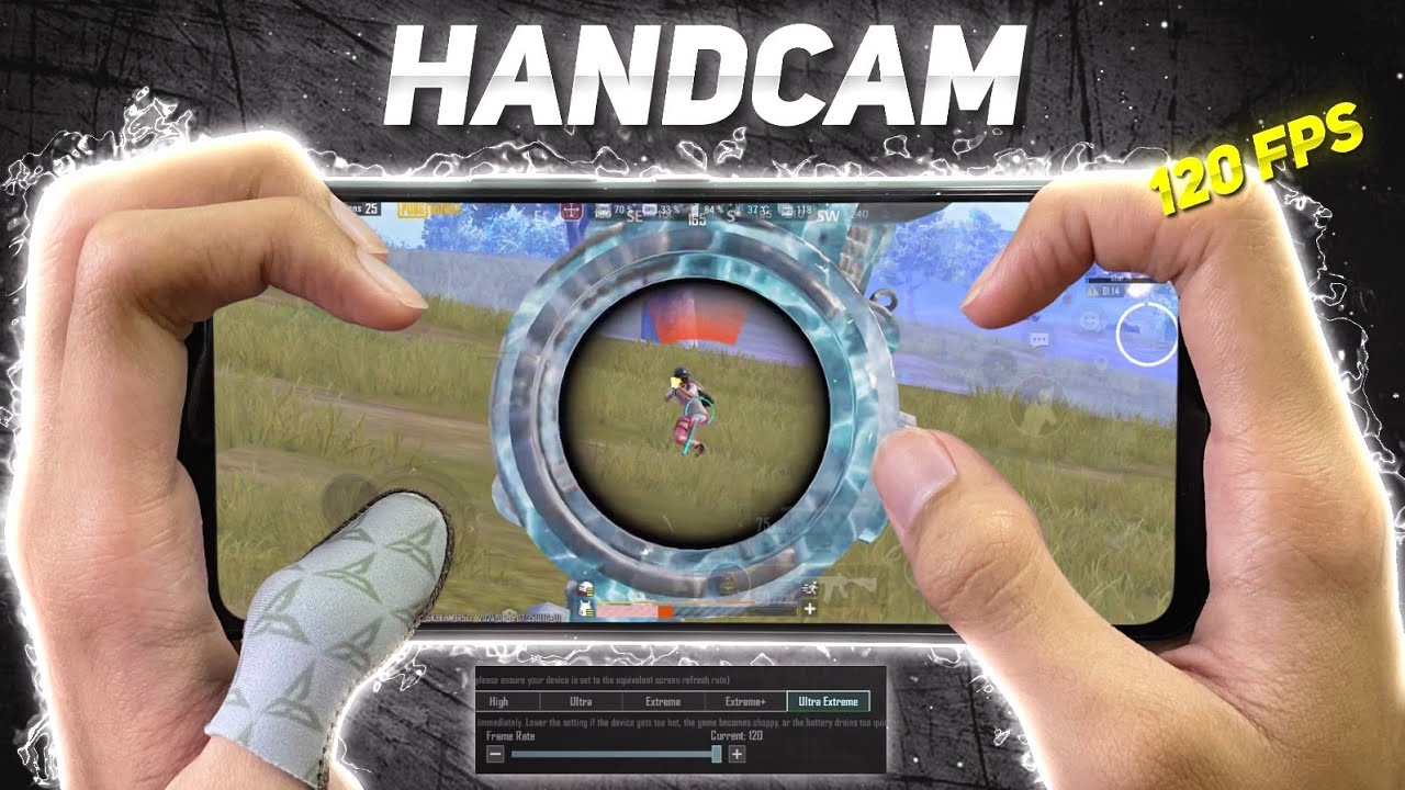 120 FPS! Best HANDCAM 5 Fingers + Gyroscope | ROG Phone 6 ❤️ PUBG Mobile!