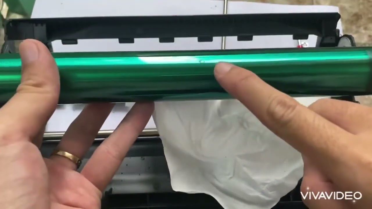 Hướng dẫn tháo ống Drum DR 2385 và vệ sinh Drum DR 2385   YouTube