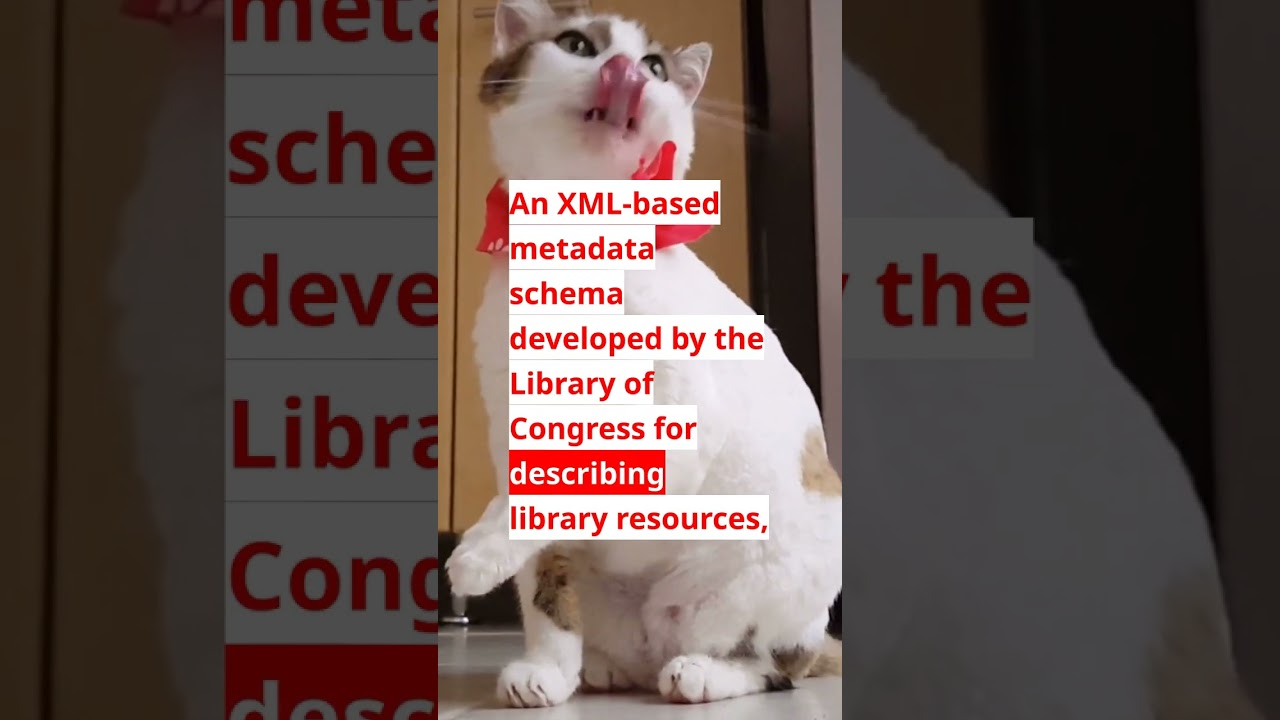 What IS MODS (Metadata Object Description Schema)?
