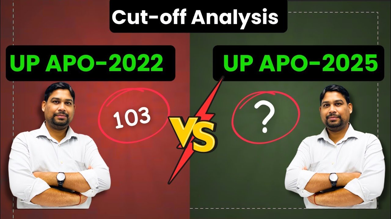 UP APO-2025 Prelims expected cut off analysis by Amit Sir - Maadhyam Law