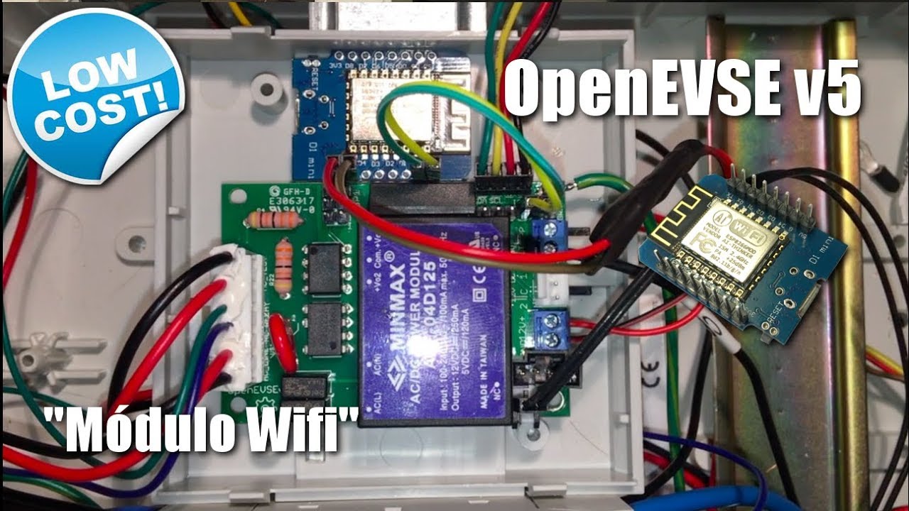🔌 Construye tu propio de módulo Wifi Low Cost para OpenEVSE  🚗🔋