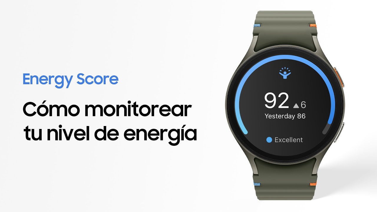 Galaxy Watch7 | Galaxy Watch Ultra: C&oacute;mo hacer un seguimiento con Energy Score | Samsung​