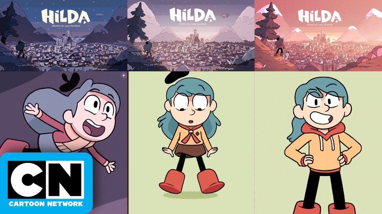 Every Hilda Intro Theme Song | Season 1 to Season 3 | Compilation | Cartoon Network