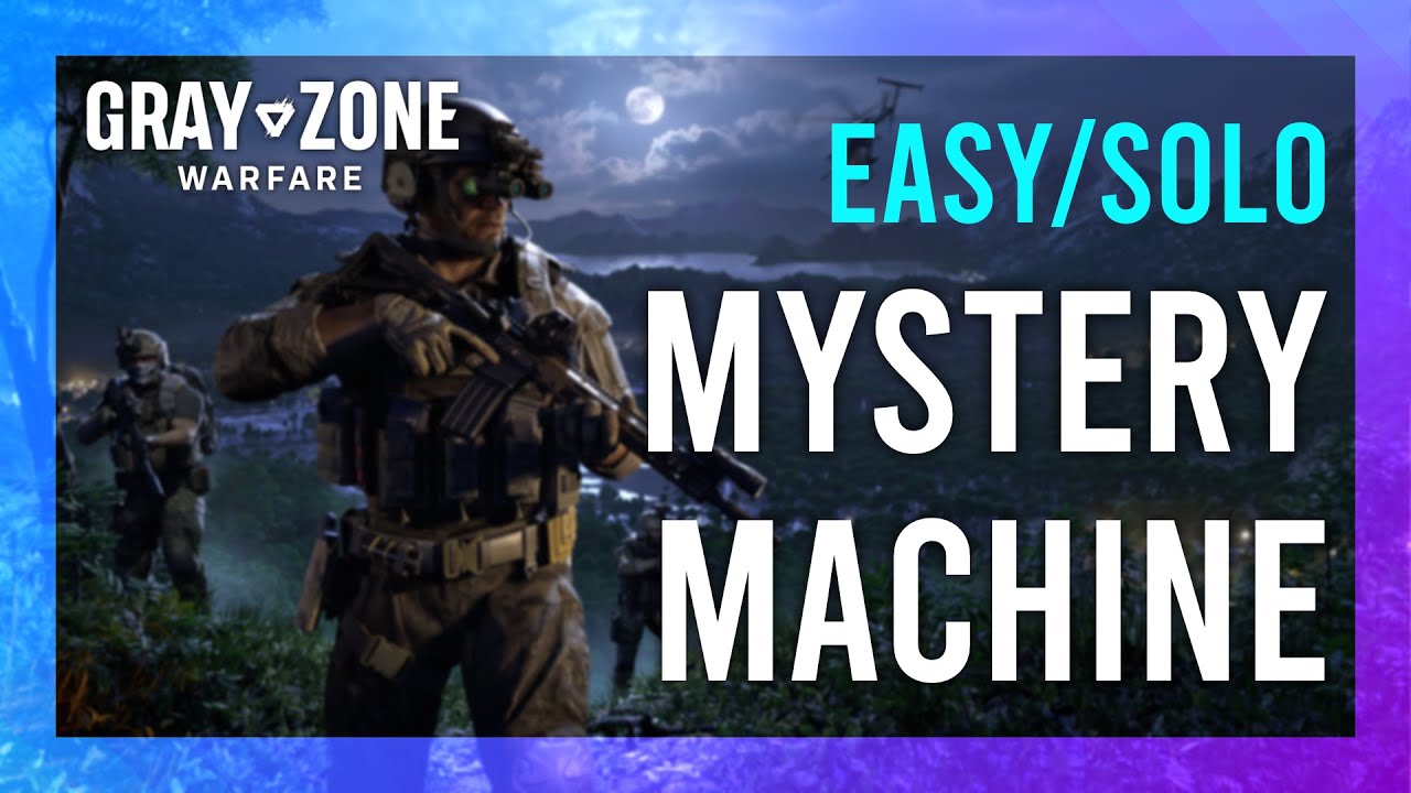Mystery Machines | Lab Rat | Gray Zone Warfare Night Ops GUIDE | Quick/Solo | Mission Tutorial