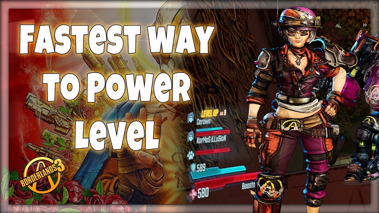 Borderlands 3 - Level Up Fast ( Power LvL From 1-50 Fastest Way )