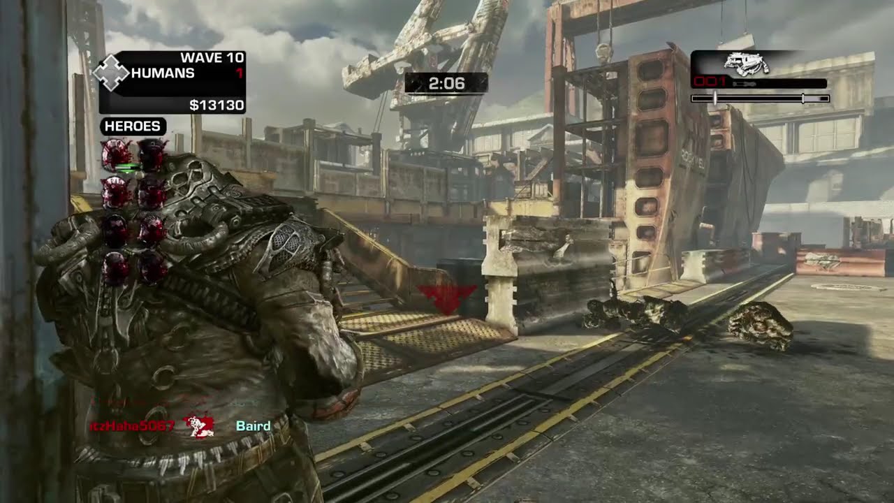 Gears of War 3 - Beast Mode with Randoms #5