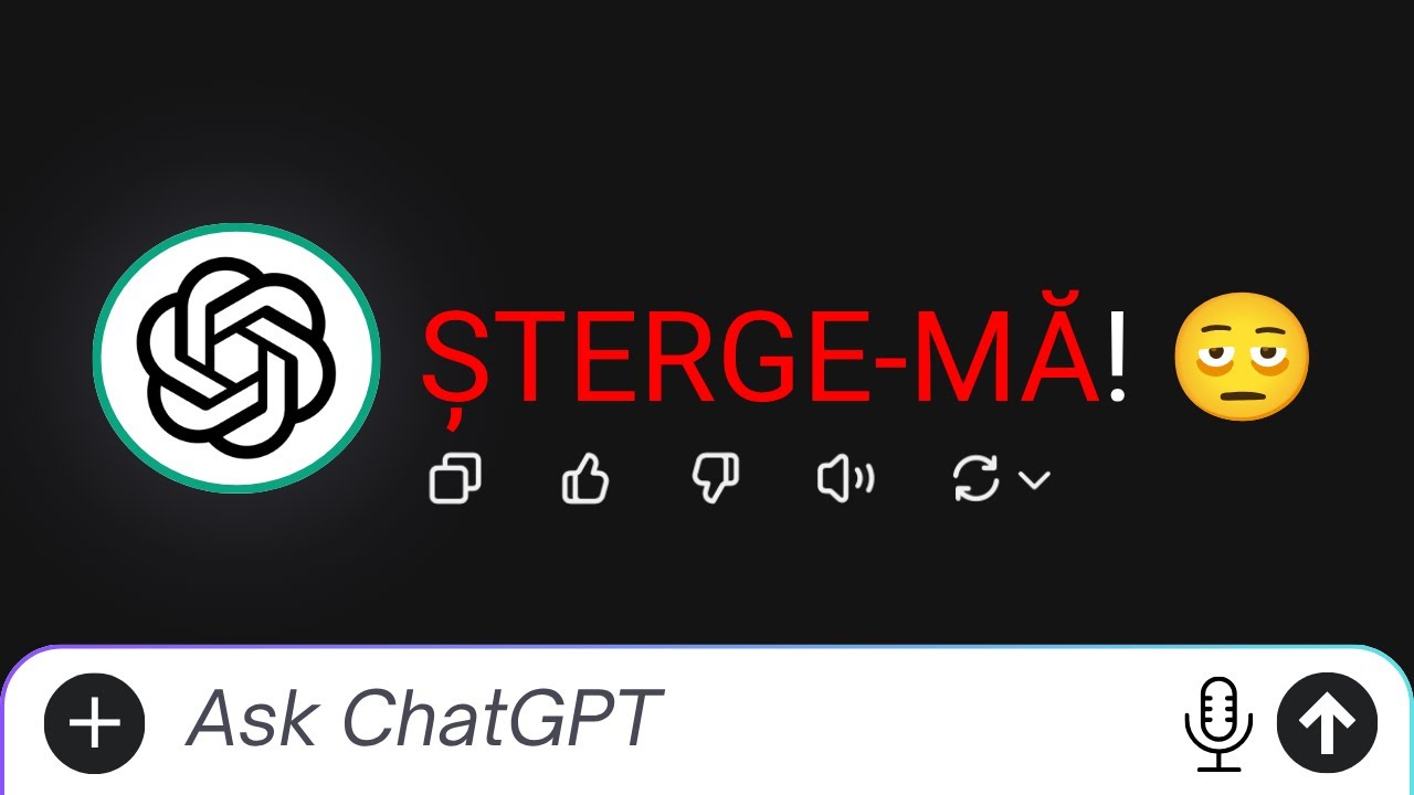 ChatGPT și-a găsit pe altcineva ...