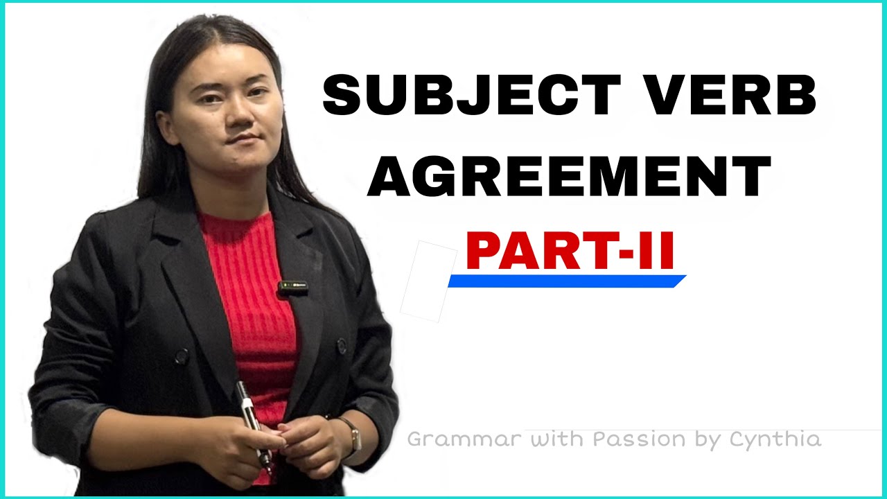 Subject-Verb-Agreement Part-II || For SSC,Banking and others || In Thadou kuki || By.Cynthia Kuki ||