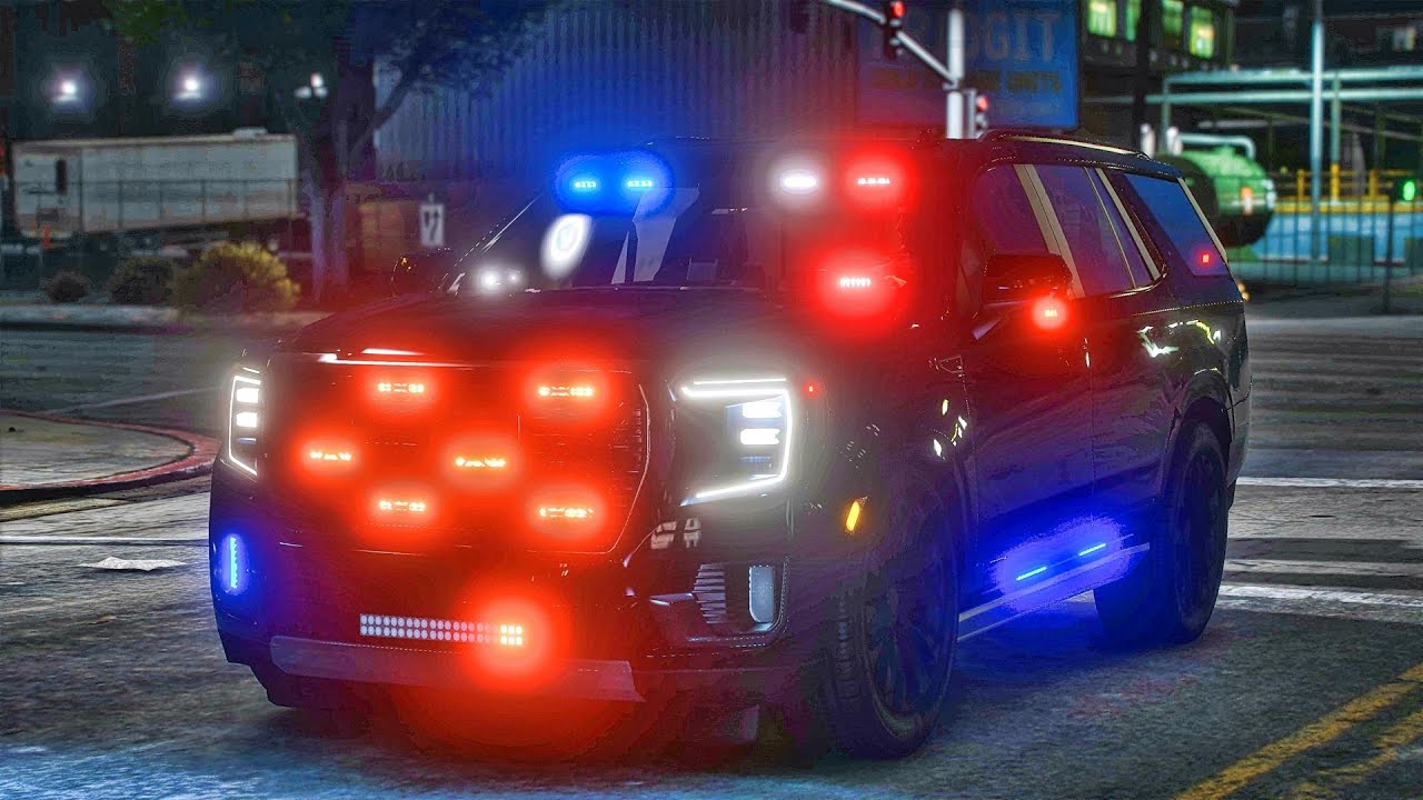 Играю в GTA 5 за ПОЛИЦЕЙСКОГО Gang Unit Patrol | GTA 5 Lspdfr Mod | 4K