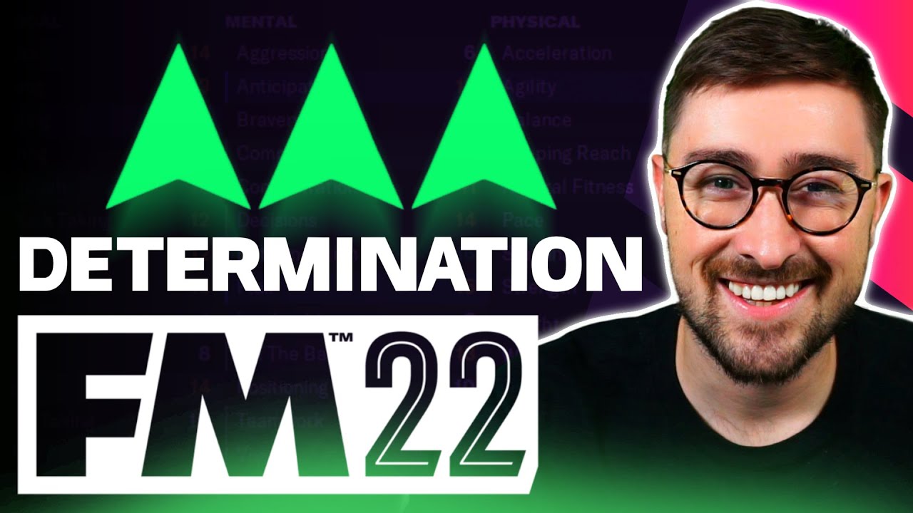 INSANE TIP TO IMPROVE A PLAYER'S DETERMINATION ON FM22
