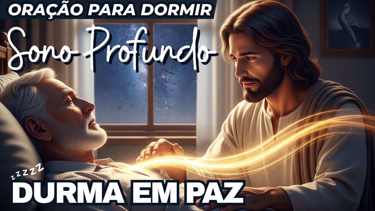 🌙 Durma em Paz: Jesus Acalma Sua Mente e Coração e Traz Descanso Profundo
