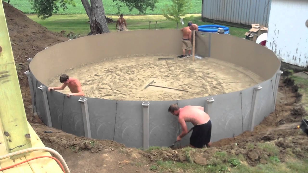 Pool Installation Time Lapse