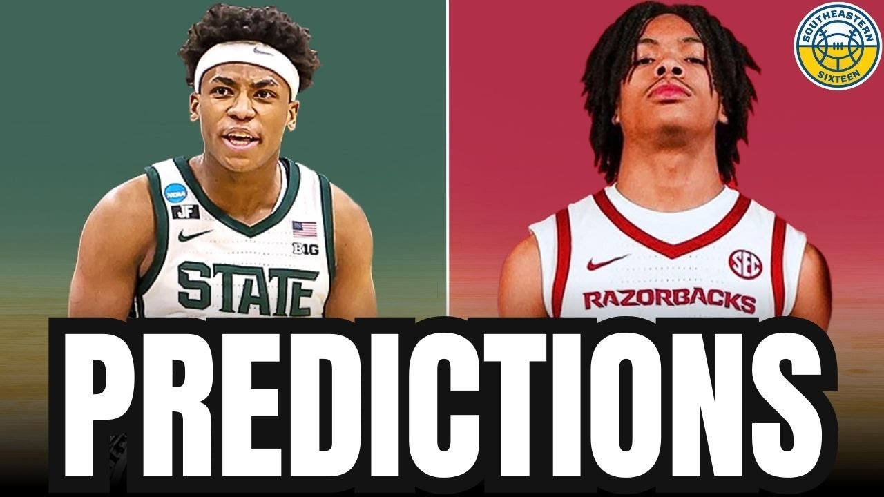 Michigan State vs. Arkansas Basketball WAY-TOO-EARLY Predictions & Preview...