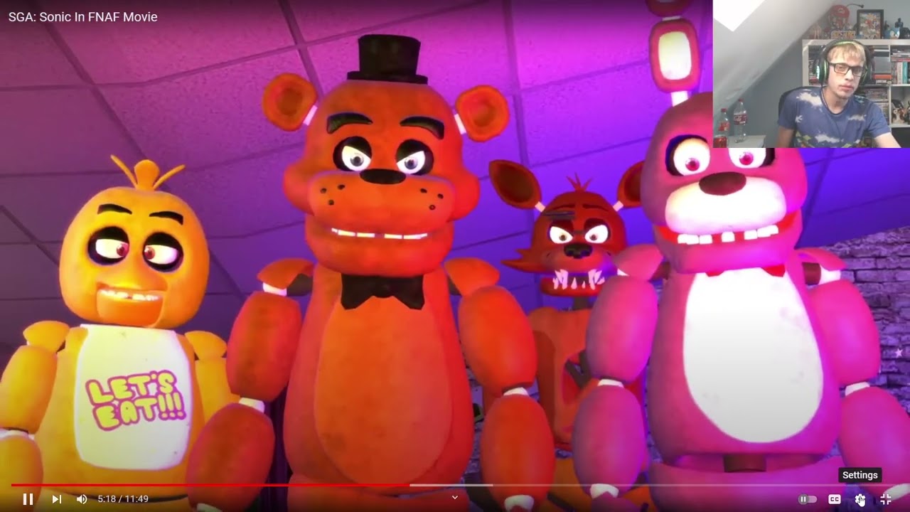 OnGoing reacts to Sonic in FNAF movie