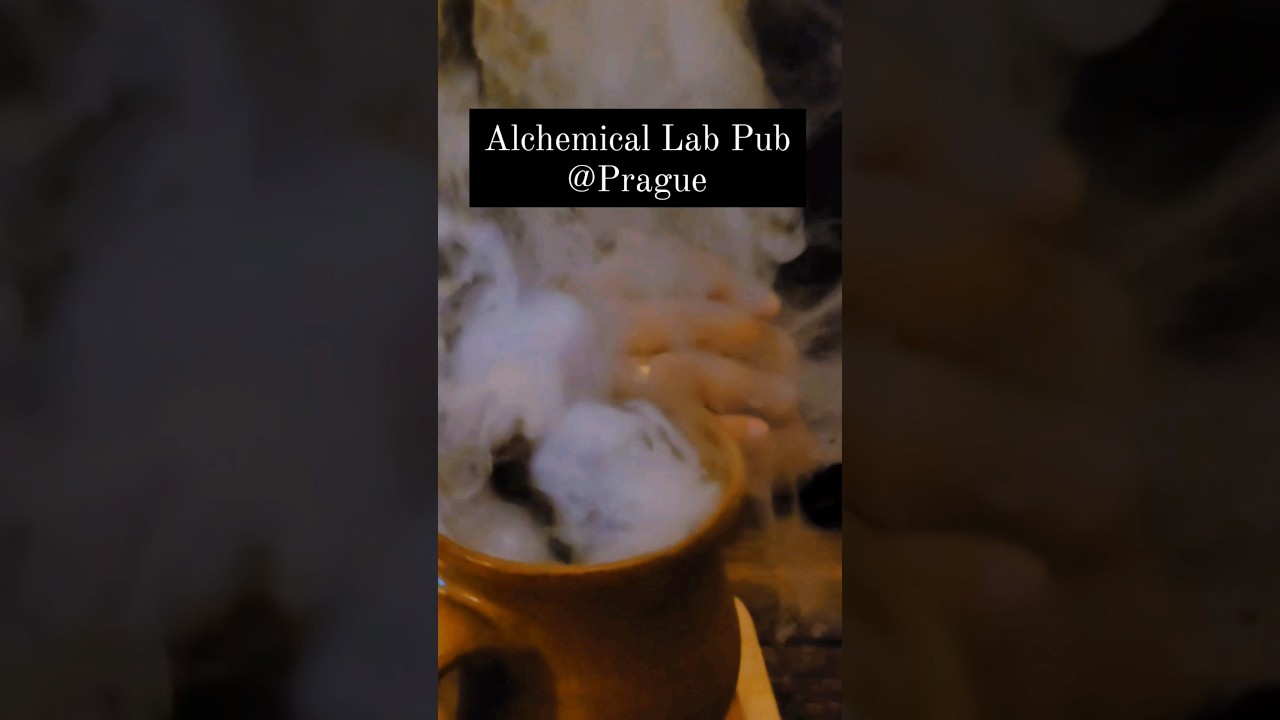 AlchemicalLabPub in Prague #prague #travel #alchemy #pub #lab #viral #shortvideo #shorts #trending