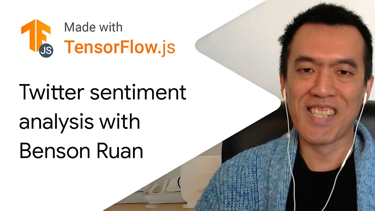 Twitter sentiment analysis by Benson Ruan - Made with TensorFlow.js