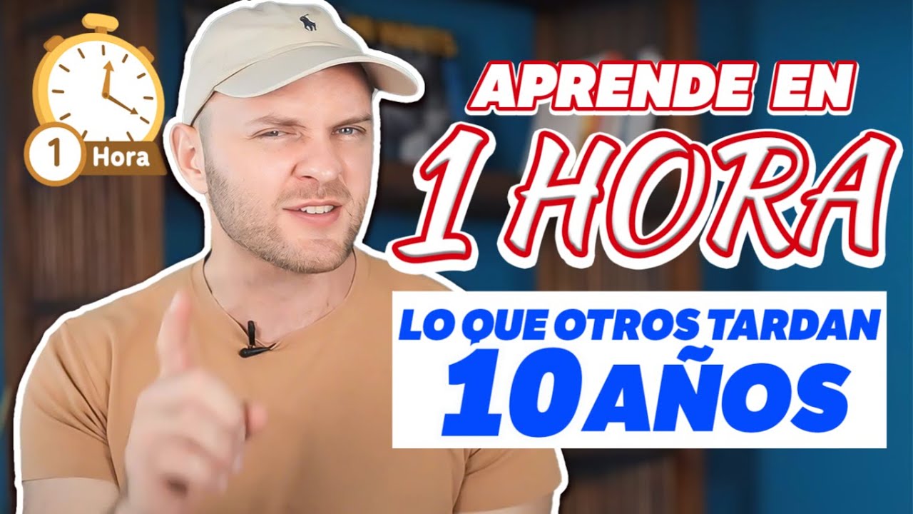 Te ahorraré 10 AÑOS de aprender inglés en SOLO 1 HORA 👉 Curso de Inglés GRATIS [De 0 a 100 RÁPIDO]