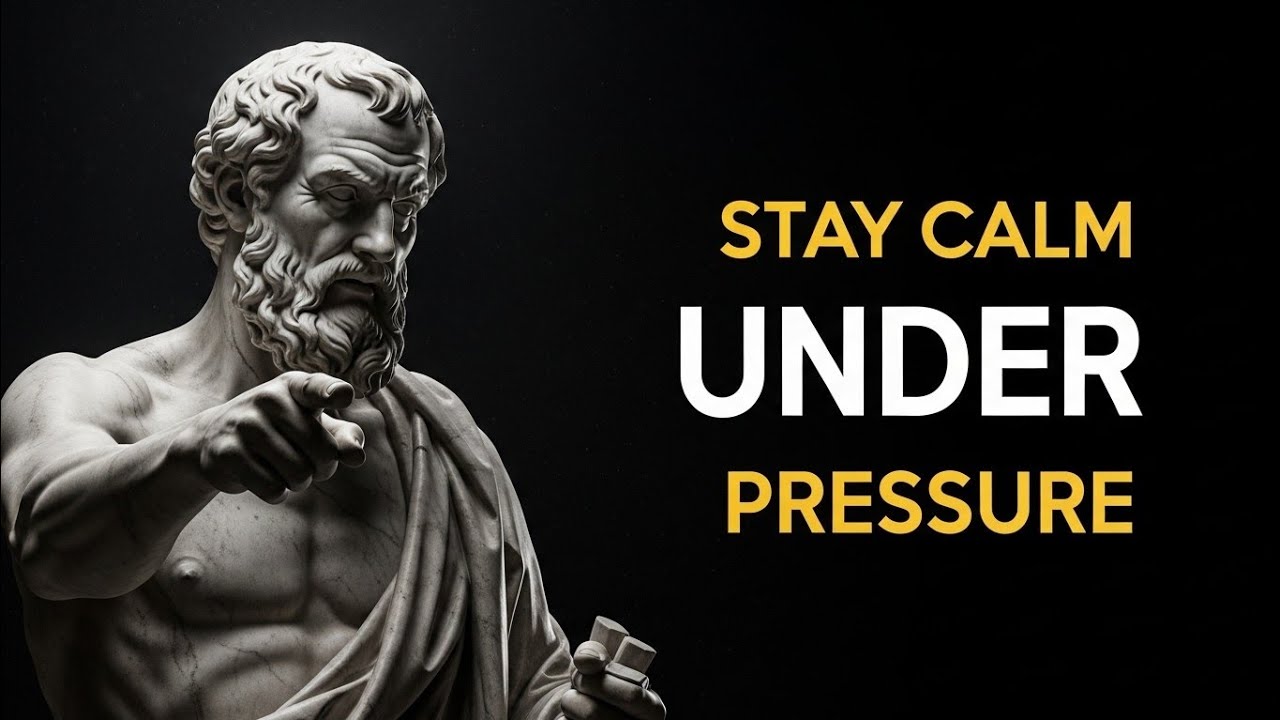 How to Stay Calm Under Pressure — Stoic Training Guide