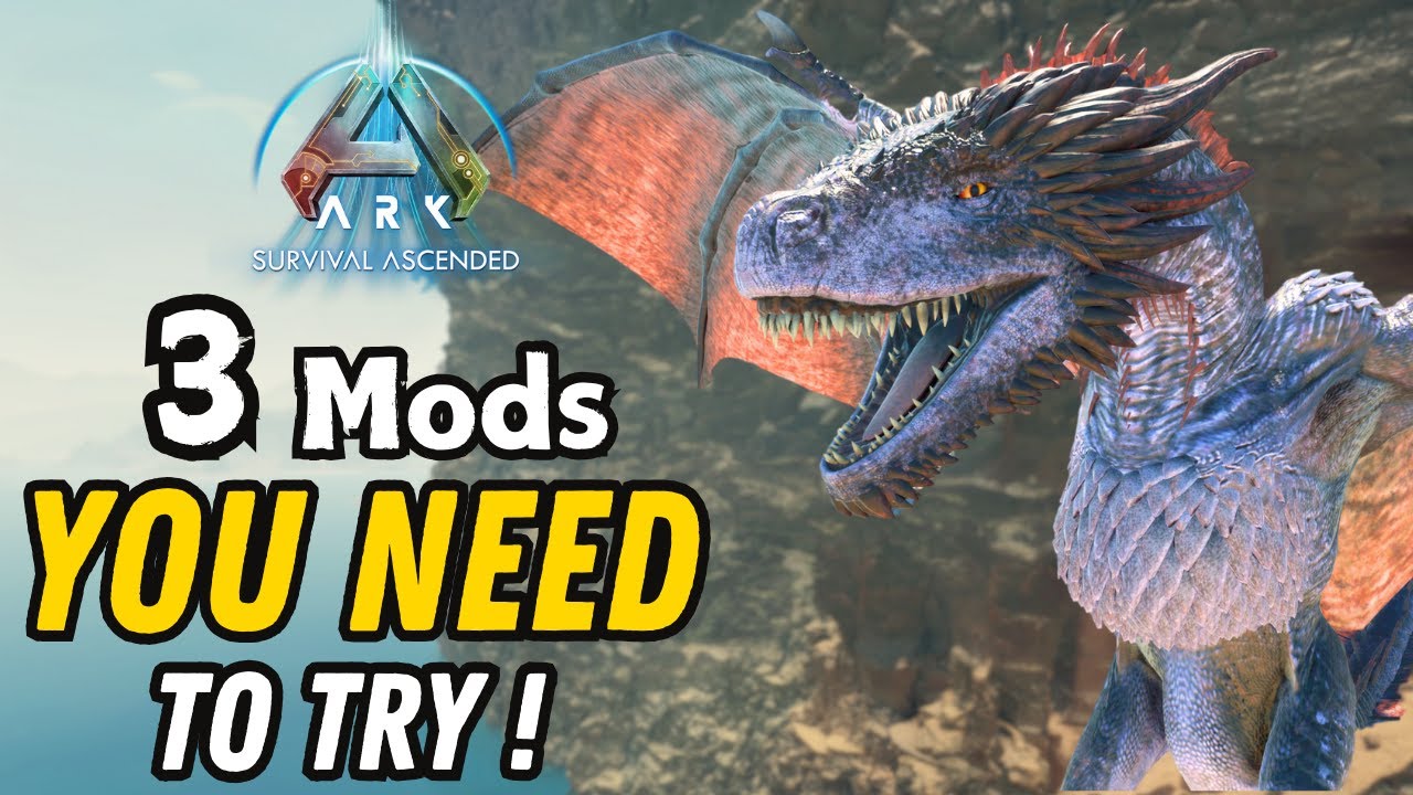 Add HUGE And POWERFUL Dragons With This Mod | Ark Ascended | Mod Spotlight
