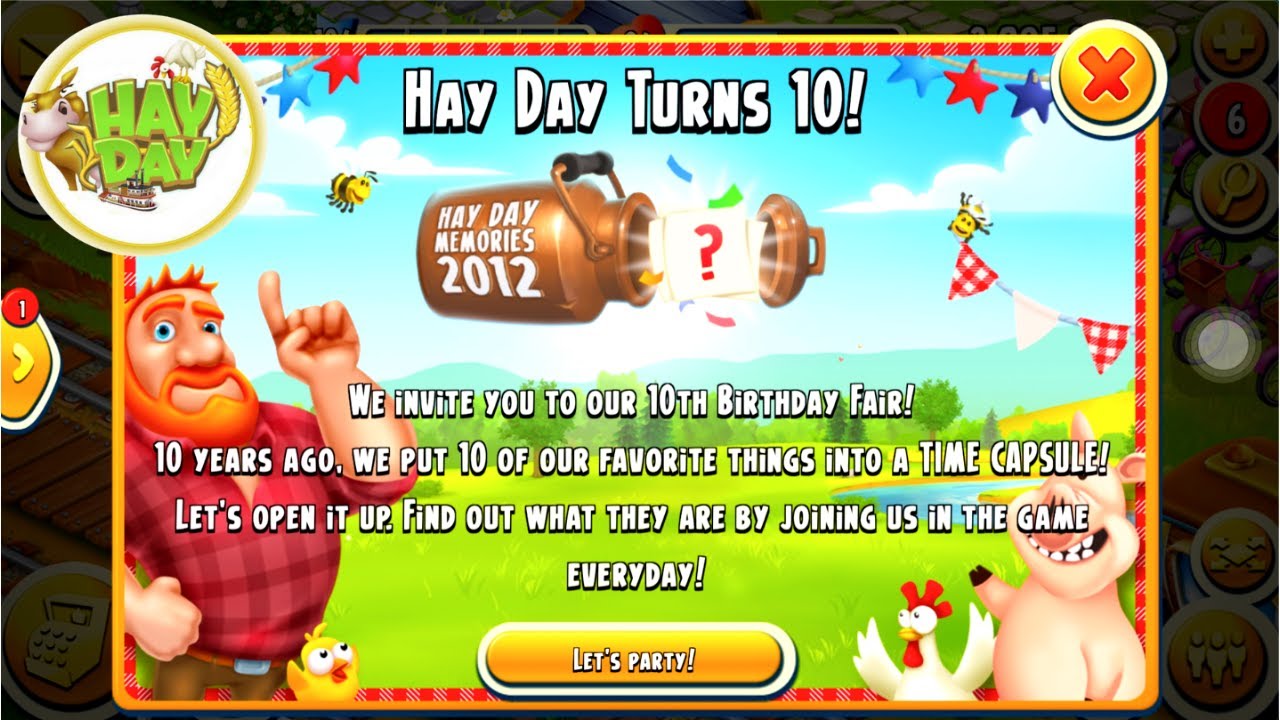 10th Birthday Celebration | Party GOT 50 Diamonds - Hay Day |#115