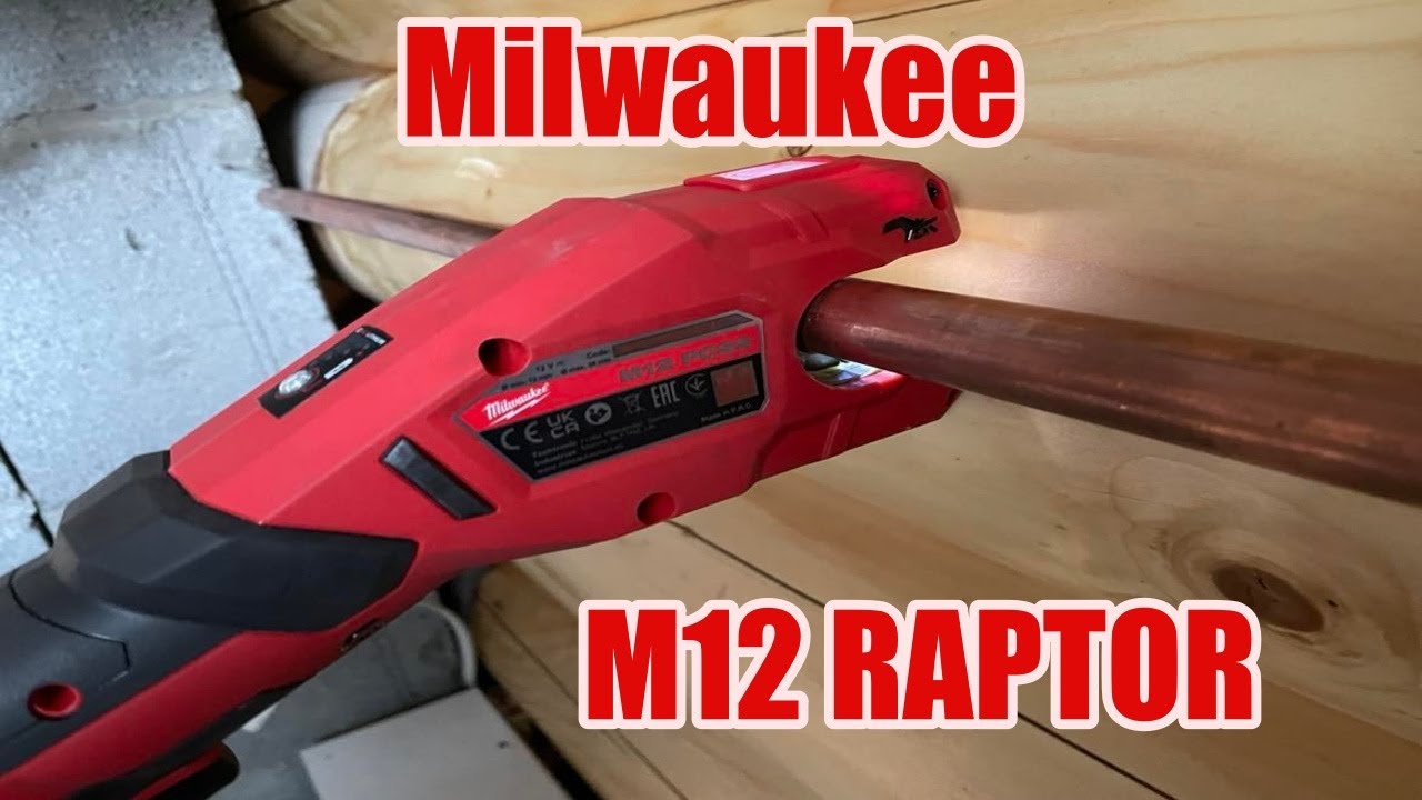 Narzędzia Hydraulika #7  Milwaukee Raptor M12 PCSS 4933479242