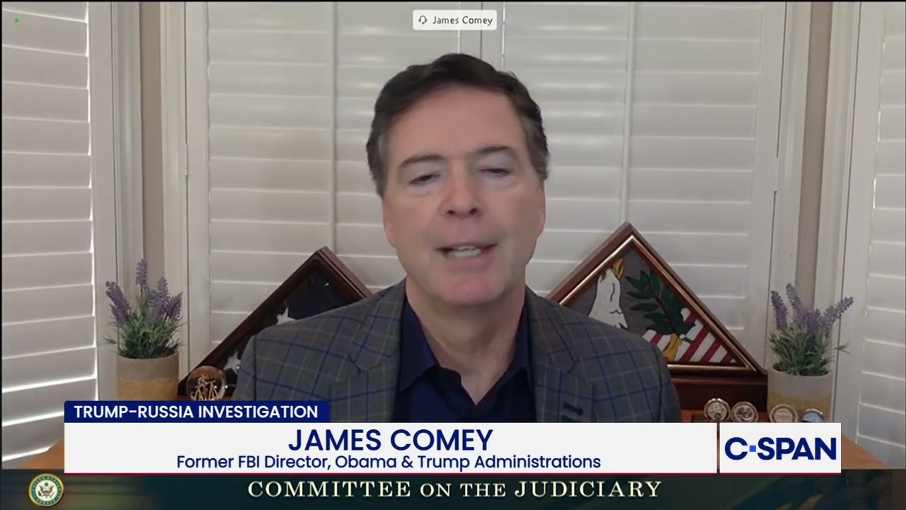 CLIP: Former FBI Director James Comey Indicted Base on 2020 Senate Testimony