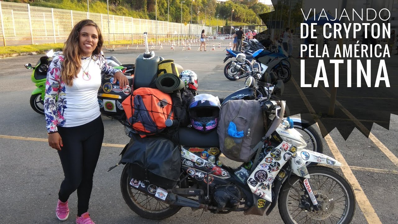 Viajando de Yamaha Crypton pela América Latina