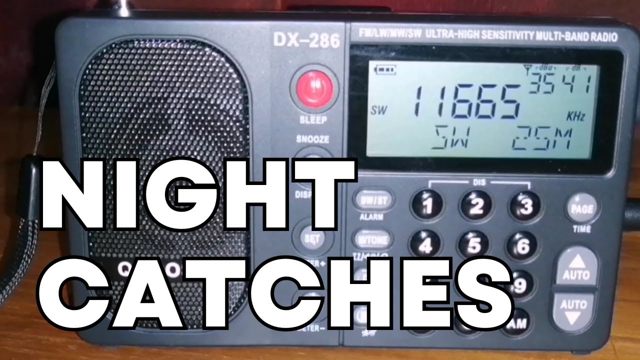 Wai FM, Tajik Radio, FEBC, WWCR and more on the incredibly good Qodosen DX-286 #shortwave