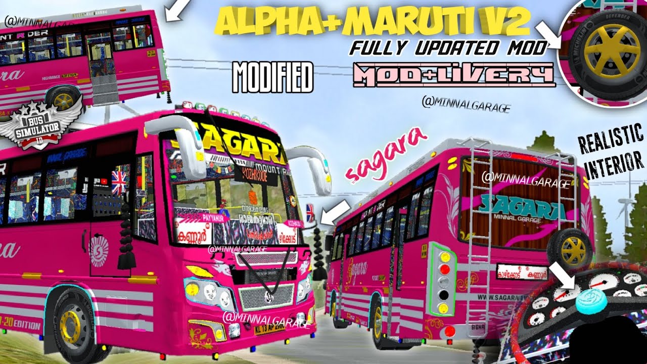 NEW PRIVATE BUS MOD FOR BUS SIMULATOR INDONESIA | FREE MOD💥 | NEW BUS MOD FOR BUSSID | #bussidmods