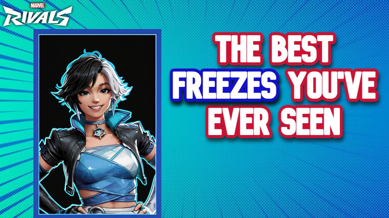 Leaving my enemies FROZEN in SHOCK in Marvel Rivals (Luna freeze compilation)