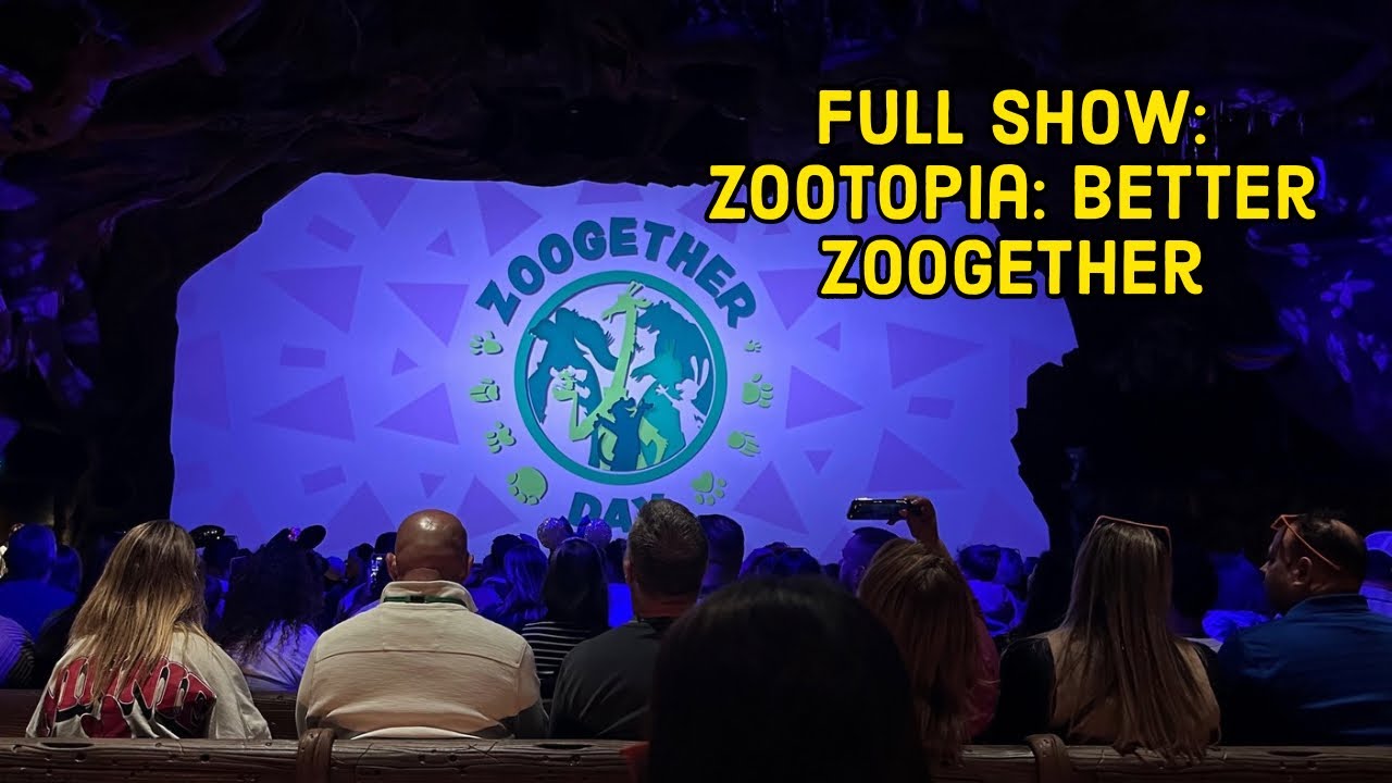 FULL SHOW: Zootopia &ndash; Better Zoogether 3D at Disney&rsquo;s Animal Kingdom! 🦊🐰