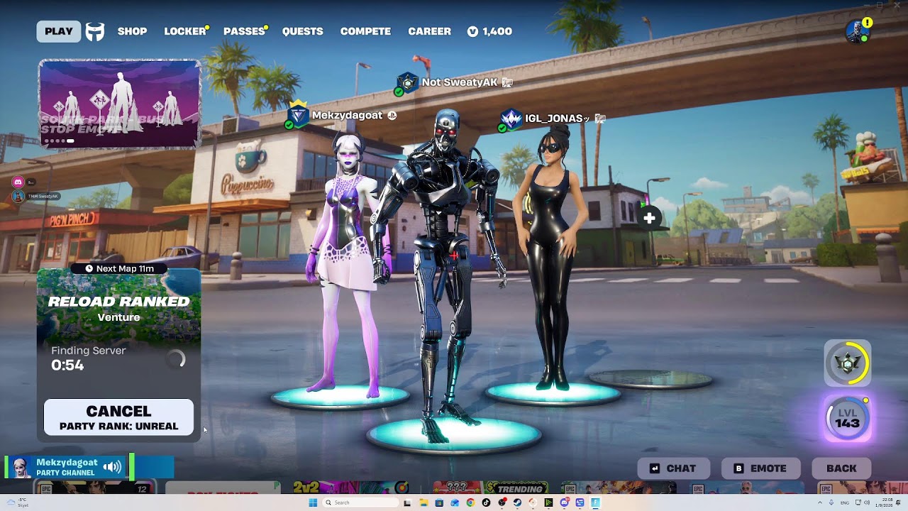 Fortnite Wranked reload