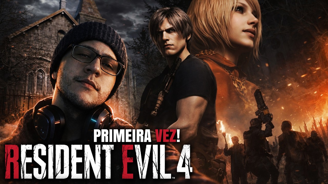 RESIDENT EVIL DO 0 AO REQUIEM: ZERANDO TODOS OS RESIDENT EVIL PELA PRIMEIRA VEZ! - RESIDENT EVIL 4