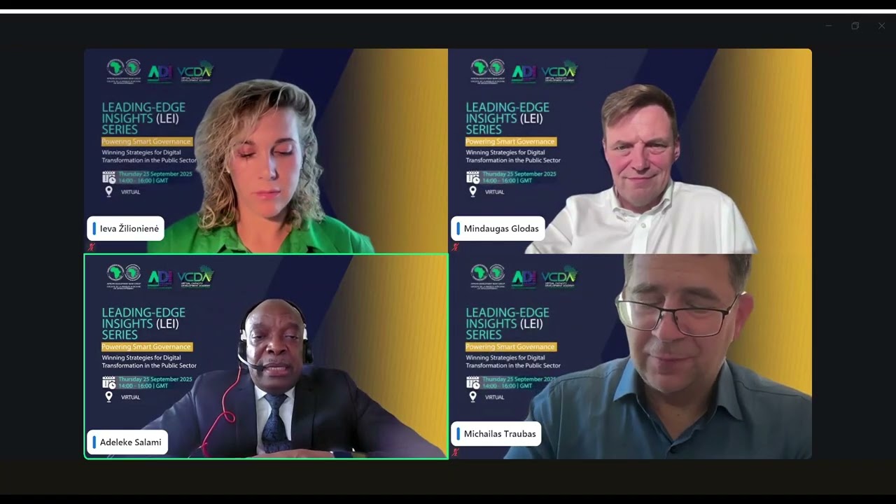Powering Smart Governance: Winning Strategies for Digital Transformation | Full AfDB Webinar
