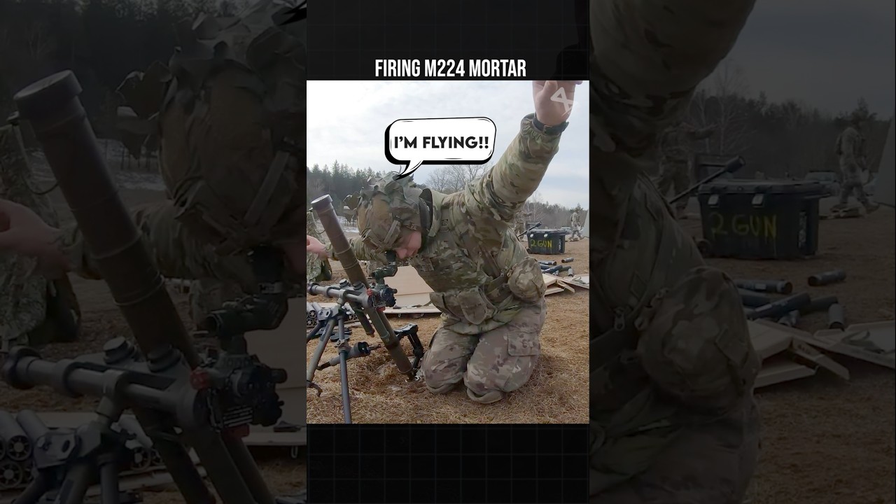 Firing the Fantastic M224 Mortar