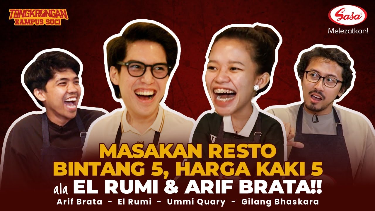 Studio Kreasi Sasa kedatangan El Rumi dan Tongkrongan Kampus Suci