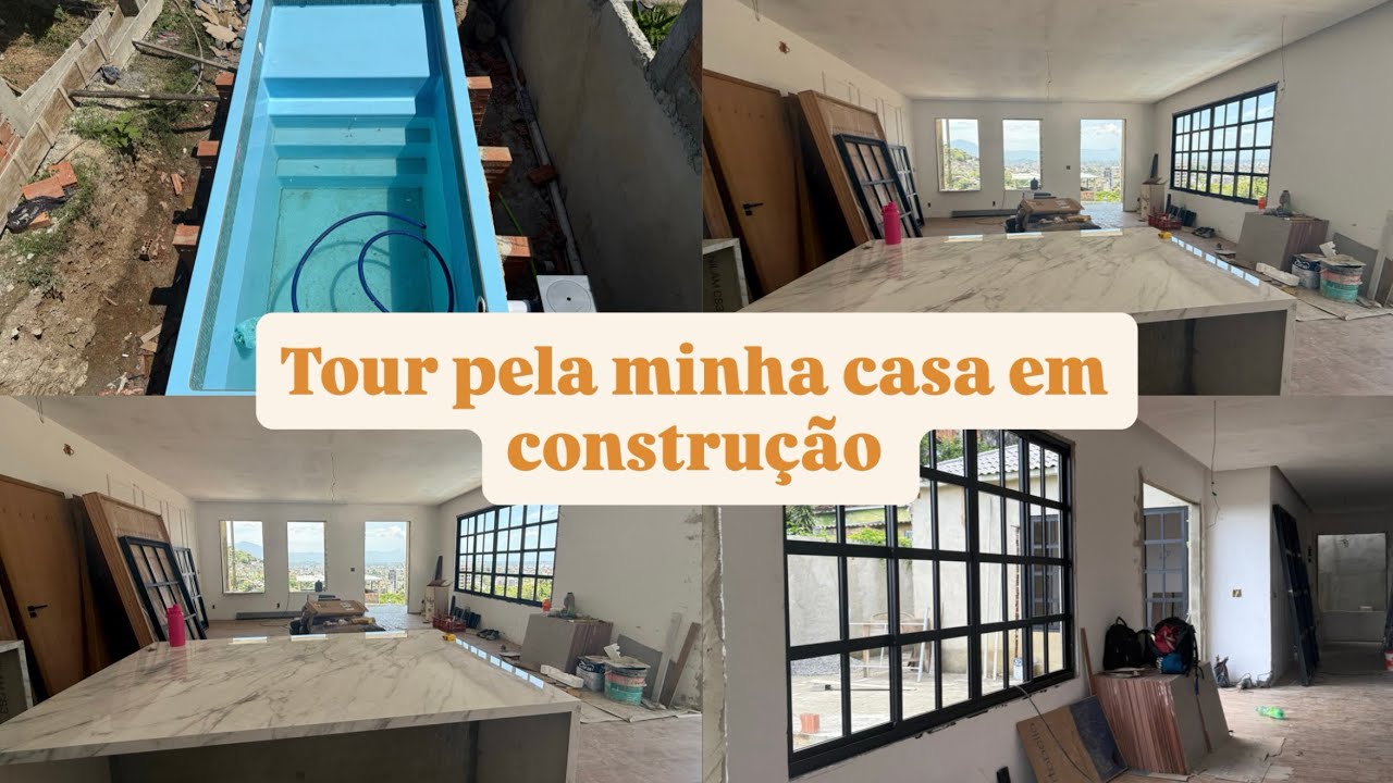 DIÁRIO DE OBRA 🚧 - tour na obra em fase de acabamentos