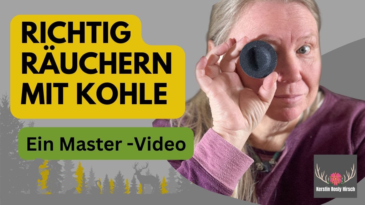 Räuchern mit Kohle- das einzige Video das Du brauchst