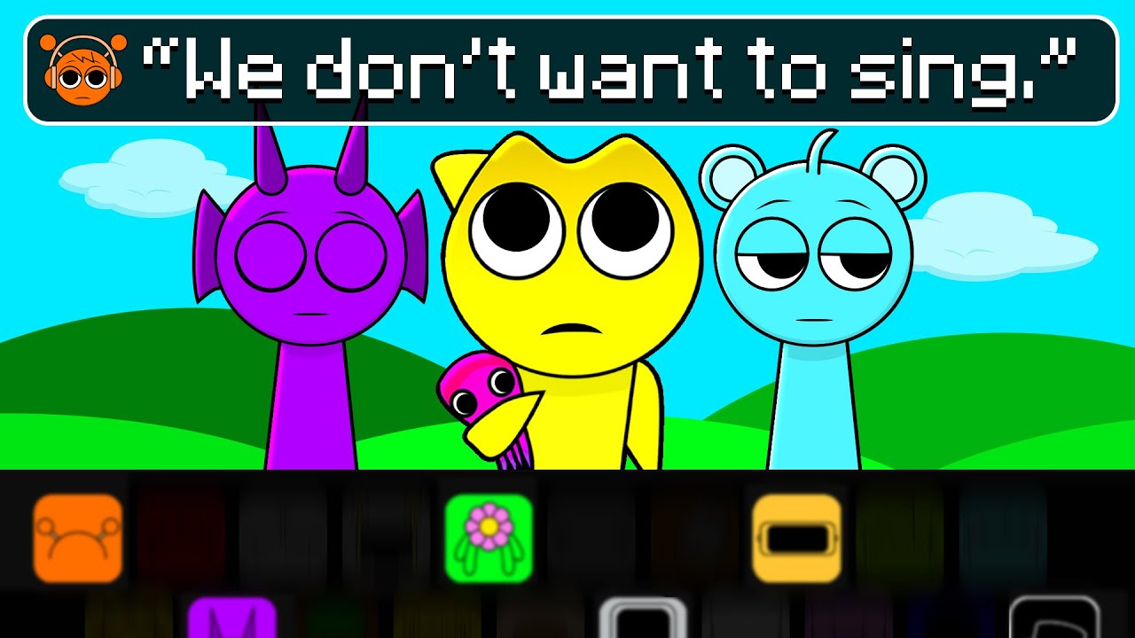 We played 100 WEIRDEST SPRUNKI Games!