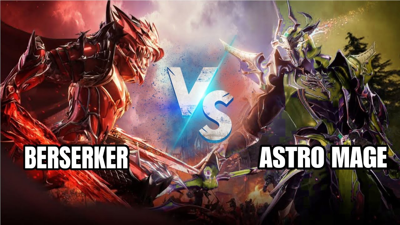 MU Origin 3 Astrological Mage vs Berserker ⚔️🔥  Who Wins the PvE Duel? Skills of both classes 💪