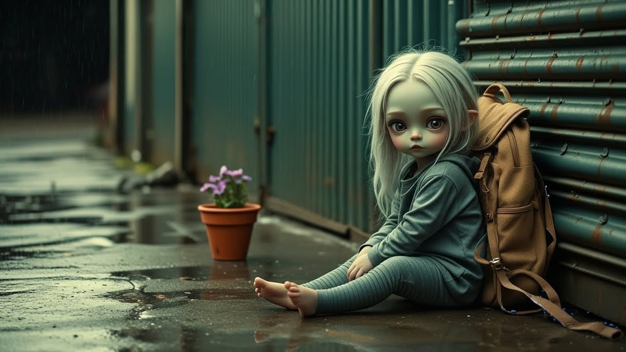 An Alien Girl Was Left to Sleep on Cold Streets — A Forgotten Camera Recorded the Truth | HFY